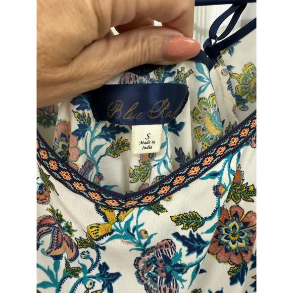 Blue Rain small short romper cold shoulder new embroidered tassels ($59 retail) - Picture 8 of 14